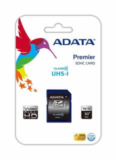 ADATA Premier UHS-I Class 10 30MBps microSDHC - 8GB Micro SD